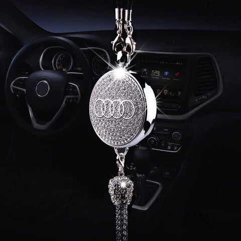 Car Logo Perfume Pendant with Diamonds